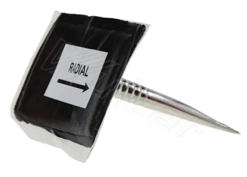 Kołek z łatką radialną Xtra Seal (kołek 9mm / łata 57x100mm) Hit cenowy