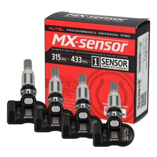 Bezpieczne zakupy Aluminowy czujnik TPMS Autel Europa USA 433 / 315 MHz 1-Sensor, 4 sztuki