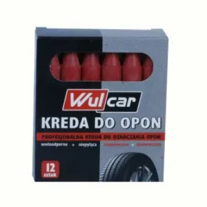Tylko do końca tygodnia Kreda do opon czerwona PUDEŁKO