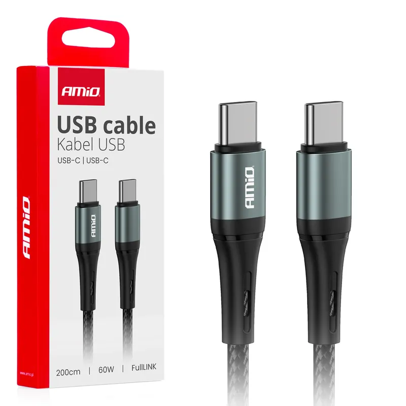 Szybka wysyłka KABEL DO ŁADOWANIA USB-C – USB-C 60W 200