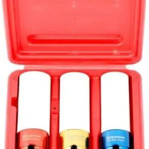 Zestaw nasadek do Alu Felg Nasadki do ALU kpl. 3szt QS90801 Quatros 1/2" 17,19,21mm Super okazja