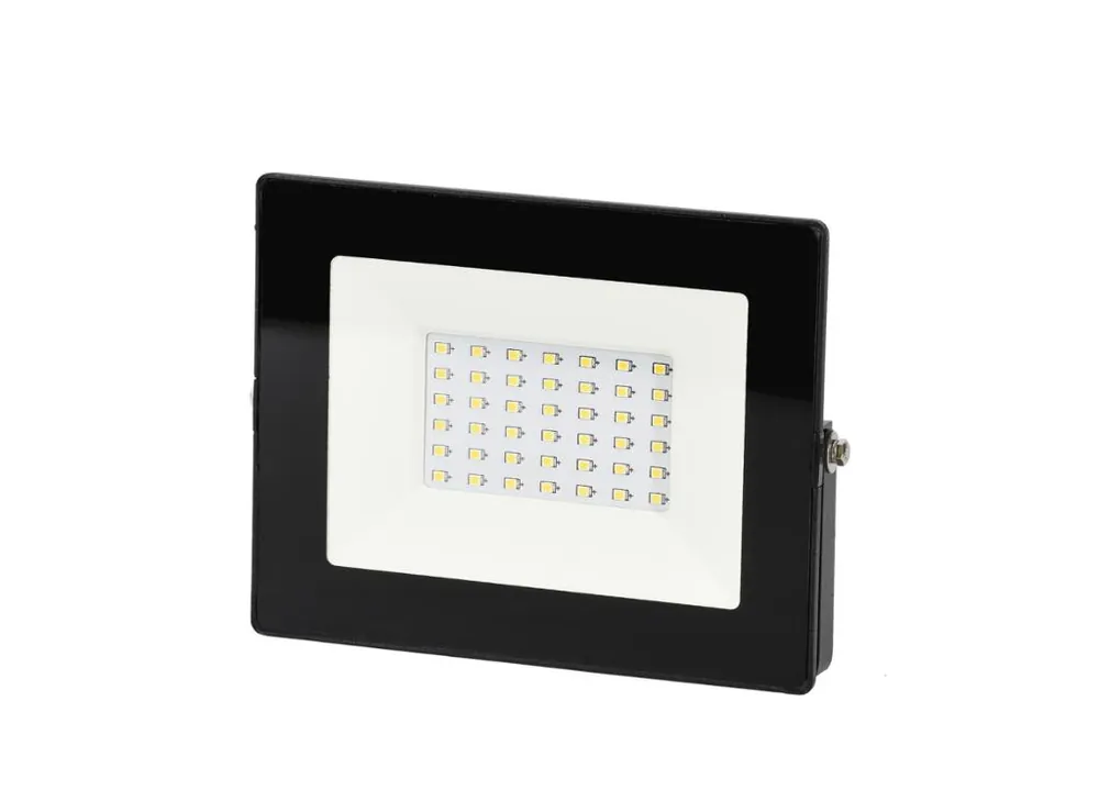 Naświetlacz, Lampa LED SMD 230V 30W 4000K 2520LM IP65 CZARNY Tylko dziś