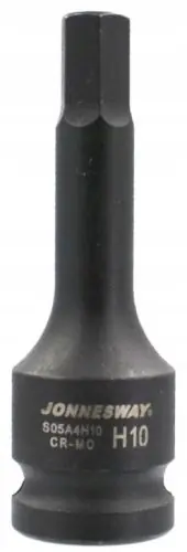 Ograniczona ilość JONNESWAY KLUCZ IMBUSOWY UDAROWY 1/2" 10mm S05A4H10