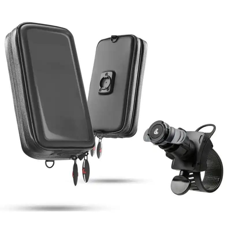 Kup online UCHWYT MOTOCYKLOWY TELEFON MOTOR PORTFEL ETUI 2w1