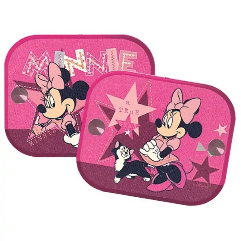 Żaluzje na boczną szybę 2szt. MINNIE MAUSE Darmowa dostawa