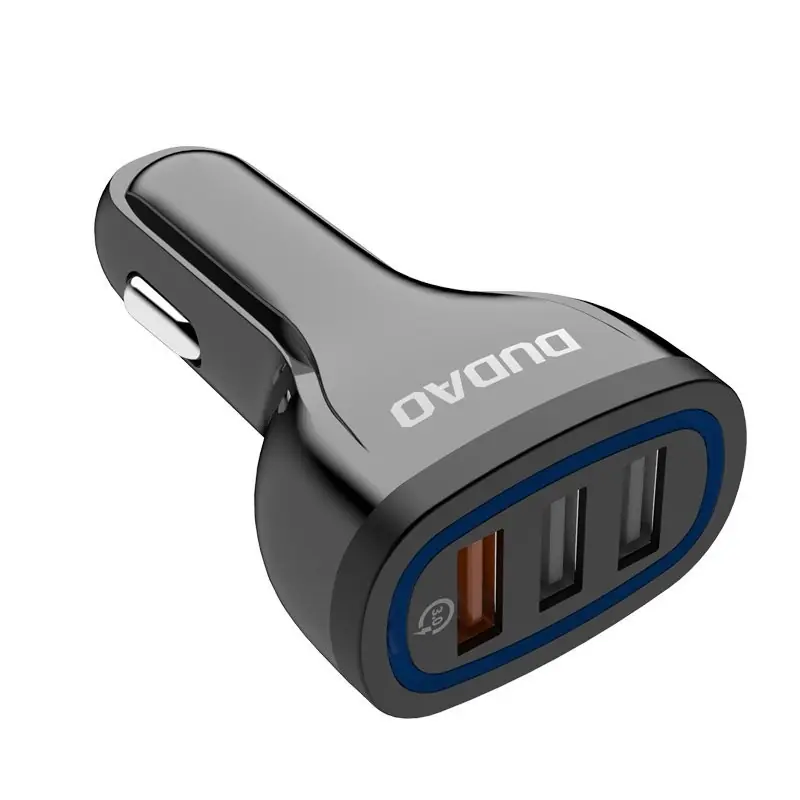 Super okazja Ładowarka DUDAO QC 3.0 18W 3x USB, czarna