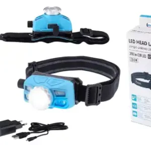 VISION LATARKA CZOŁOWA CZOŁÓWKA LED 5W + CZUJNIK RUCHU Ograniczona ilość