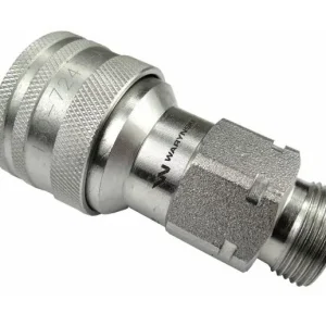 Oferta czasowa Szybkozłącze hydrauliczne gniazdo M22x1.5 gwint zewnętrzny EURO (9100822G) (ISO 7241-A) Waryński (opakowanie 10szt)