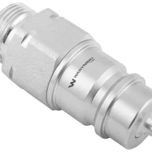 Dostępne od ręki Szybkozłącze hydrauliczne wtyczka M22x1.5 gwint zewnętrzny EURO (9100822W) (ISO 7241-A) Waryński (opakowanie 10szt)