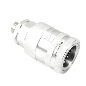 Zniżka Szybkozłącze hydrauliczne gniazdo G1/2"BSP gwint zewnętrzny EURO PUSH-PULL (ISO 7241-A) z eliminatorem ciśnienia Waryński