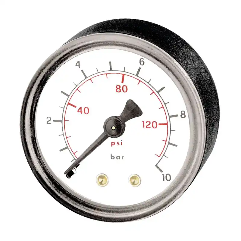 Zamów dziś Manometr M-SH-40 z przyłączem tylnym G 1/8"; 0-20 bar; NS 40mm