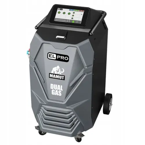Premium Stacja do obsługi klimatyzacji ELPRO MAMUT R134a i R1234yf Klima DUAL GAS