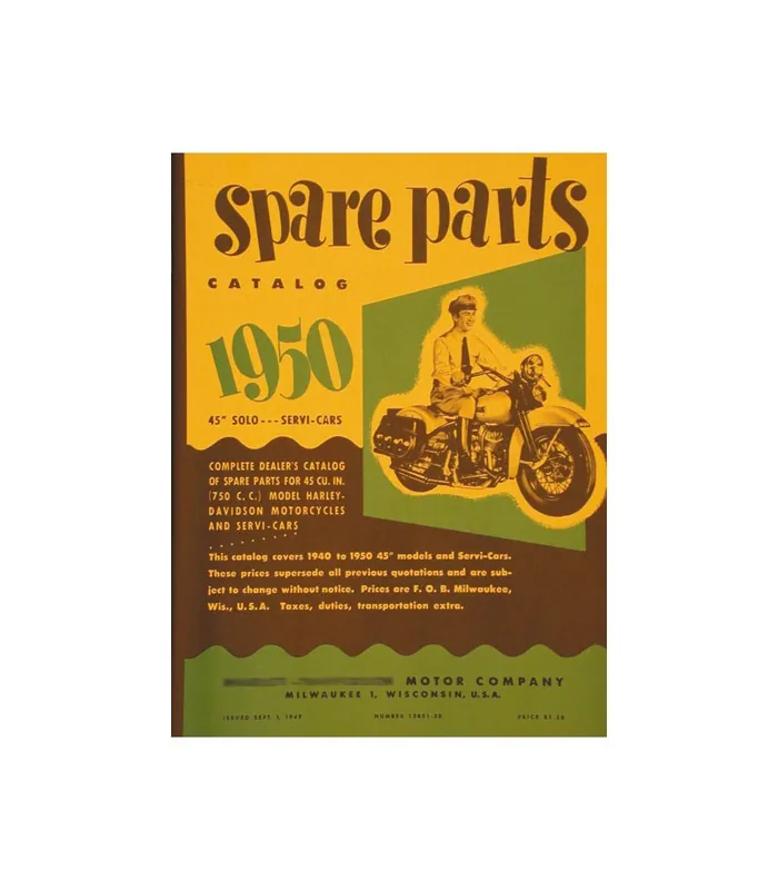 Serwisówka Spare Parts 1950, KK-022 Ograniczona ilość