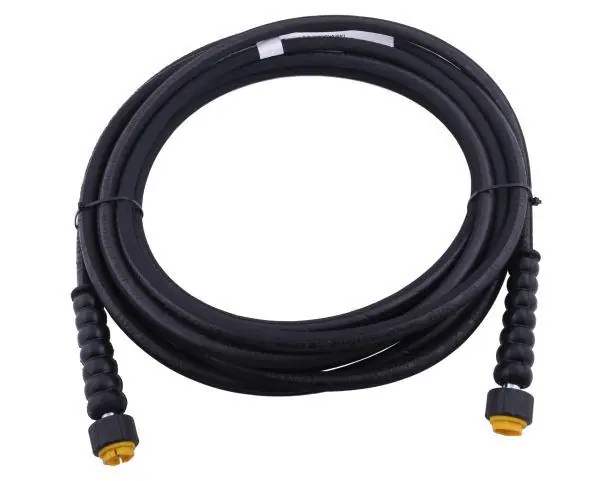 Przewód hydrauliczny myjka przedłużacz do gorącej wody (155 stopni) DN06 2SN L-5mb 400bar (do Karcher nakrętka-nakrętka) Waryński Łatwy zwrot