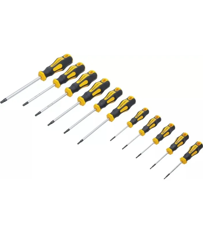 Darmowy zwrot Zestaw wkrętaków Torx T6–T40 magnetyczne końcówki NK-482