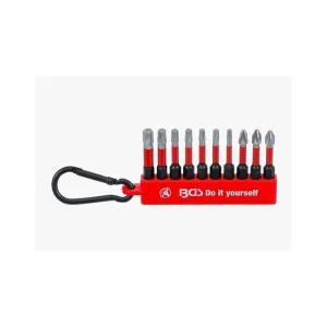 Taniej Zestaw Bitów Skrętnych BGS 20818 1/4" 50 mm PH PZ TORX 10 szt, NK-528