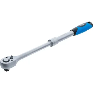 Taniej Klucz nasadowy, grzechotka 1/2", rozsuwana, NK-236