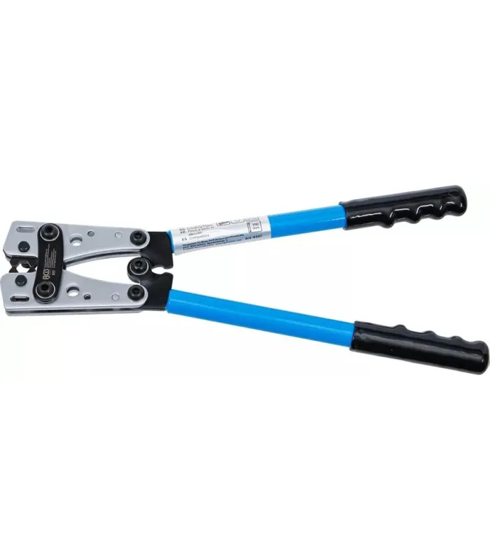 Darmowy zwrot Szczypce do zaciskania końcówek kablowych BGS 6–50 mm² | profil 6-krotny NK-506