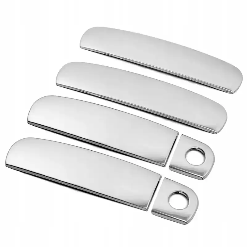Bezpieczna płatność Nakładki na klamki do Audi A6 C5 1997-2004 stal Chrom komplet