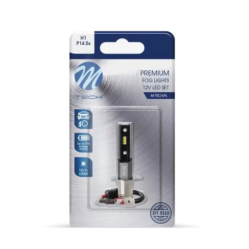 Bestseller Żarówka Dioda LED H1 6xSMD 12V P14.5s 3W 280Lm
