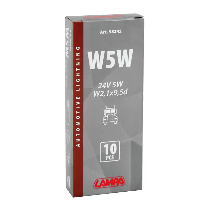 Żarówka W5W W2,1x9,5d 5W 24V Okazja