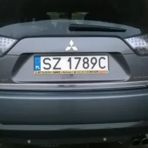 Mitsubishi OUTLANDER II CW_W – Listwa chrom bagażnik Ograniczona ilość