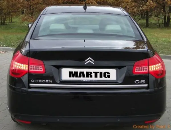 Citroen C5 III RD Sedan – Listwa chrom na klapę bagażnika Sprawdź teraz
