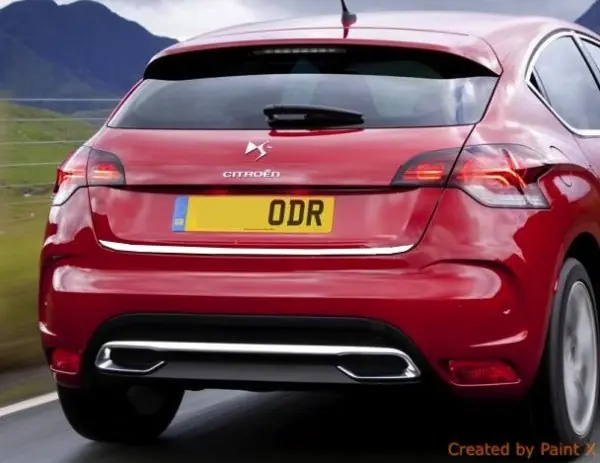 Rabat Citroen DS4 – Listwa chromowana – klapa bagażnika