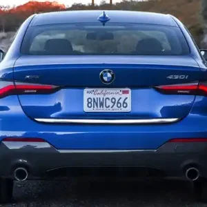 BMW 4 Coupé 2020+ Listwa CHROM na Klapę Łatwy zwrot