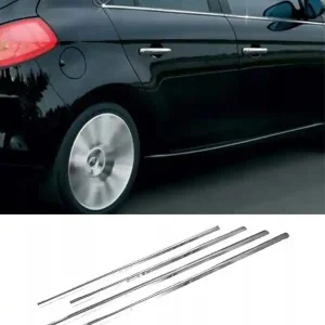 Fiat BRAVO 2 II – LISTWY OKIENNE OKNA BOCZNE CHROM Taniej