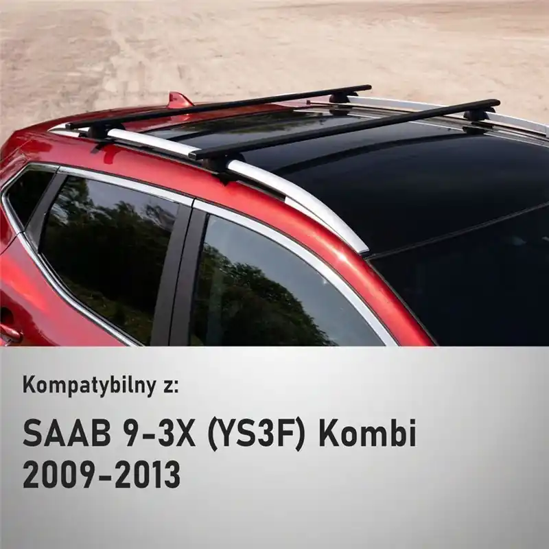 Wyjątkowa oferta Bagażnik dachowy do SAAB 9-3X Kombi I 2009-2013 | Solidbar BLT