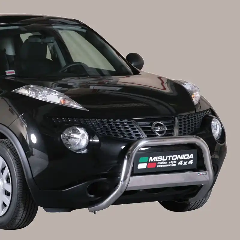 Bezpieczne zakupy Orurowanie przednie z homologacją EC Nissan Juke 63mm