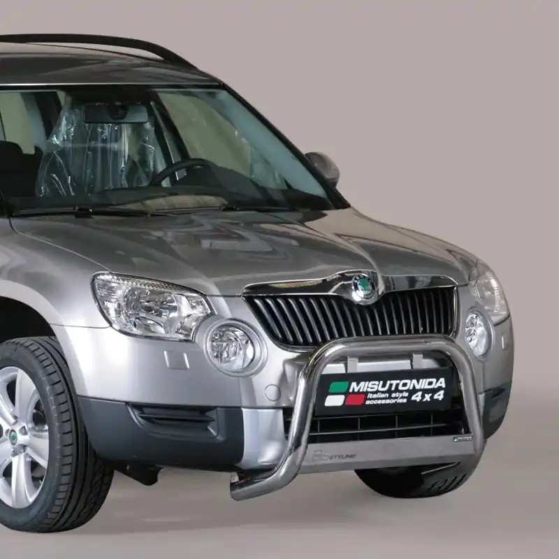 Szybka wysyłka Orurowanie przednie z homologacją EC Skoda Yeti 63mm