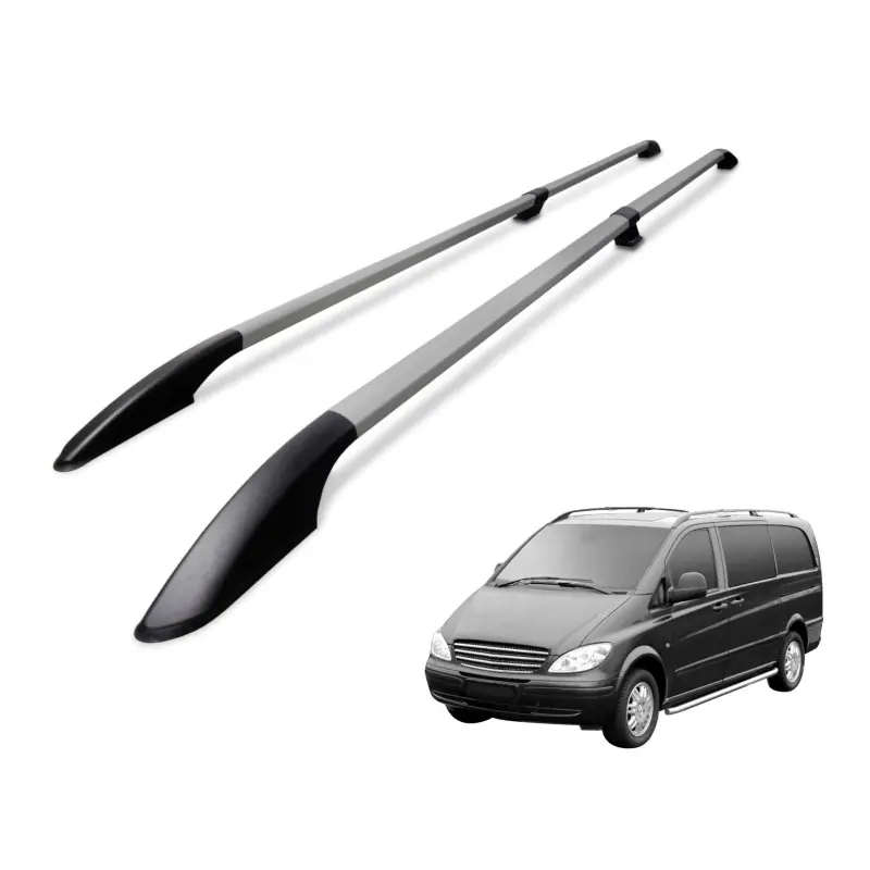 Relingi dachowe Mercedes MB Viano W639 2004-2014 L1 Srebrne Oferta czasowa