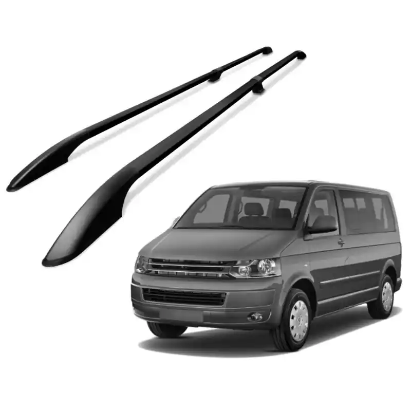 Szybka wysyłka Relingi dachowe Volkswagen VW T5 Caravelle 2003-2015 L2 Czarne