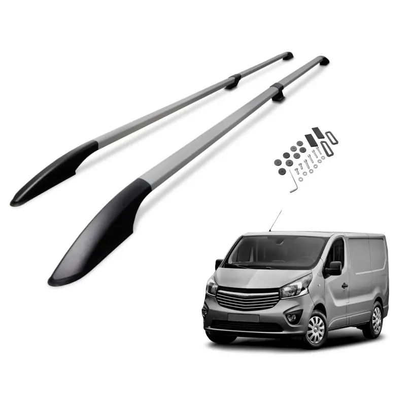 Relingi dachowe Opel Vivaro B X82 2014-2019 L2 Srebrne Kup teraz