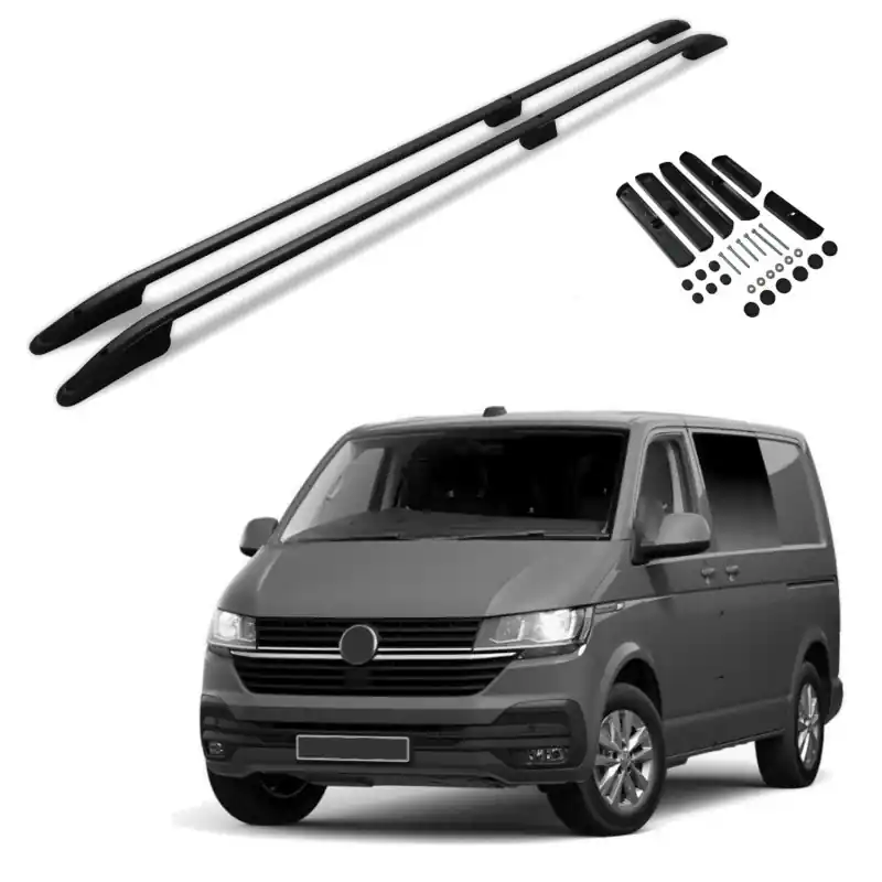 Tylko dziś Relingi dachowe Volkswagen VW T6.1 Caravelle 2019+ L2 Czarne