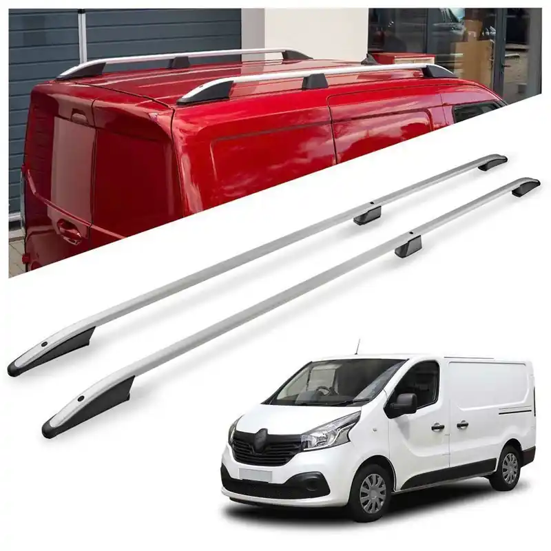 Zniżka Relingi dachowe Renault Trafic III FG/JG L2 Grand 2014- Alumini
