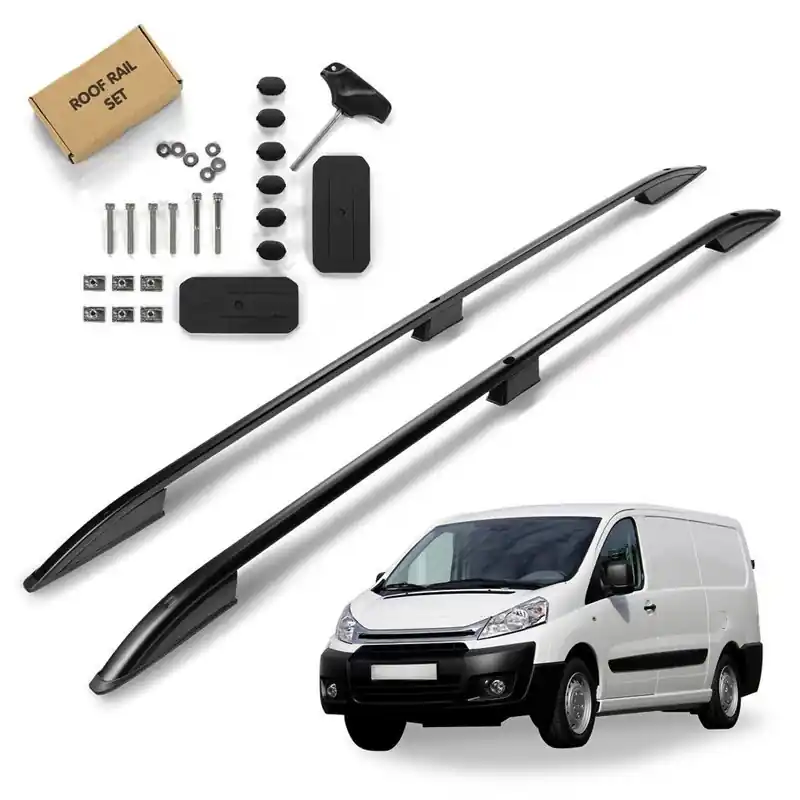 Zniżka Relingi dachowe Citroen Jumpy II VF7 H1 L1 2007-2016 Aluminium p