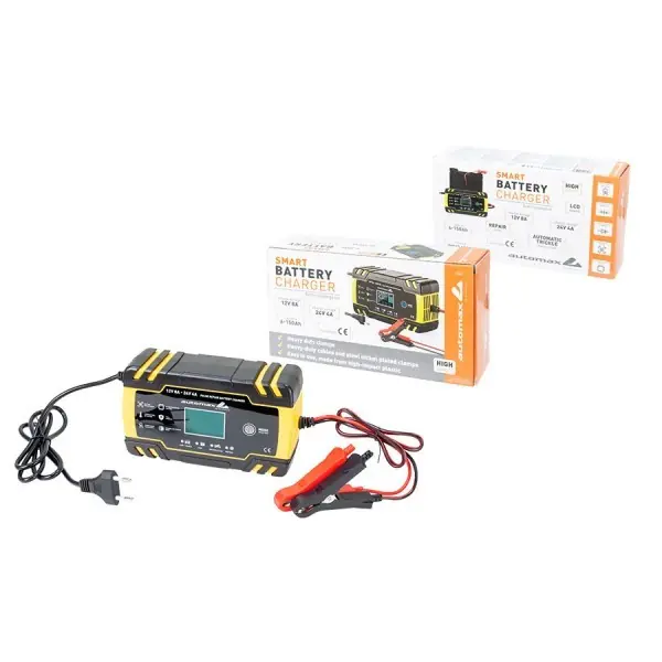 *Ładowarka akumulatorów SMART 12V 8A 24V 4A Ostatnie sztuki