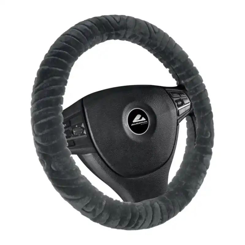 *Pokrowiec futrzany na kierownicę - rozmiar M 37-39 cm Kup online