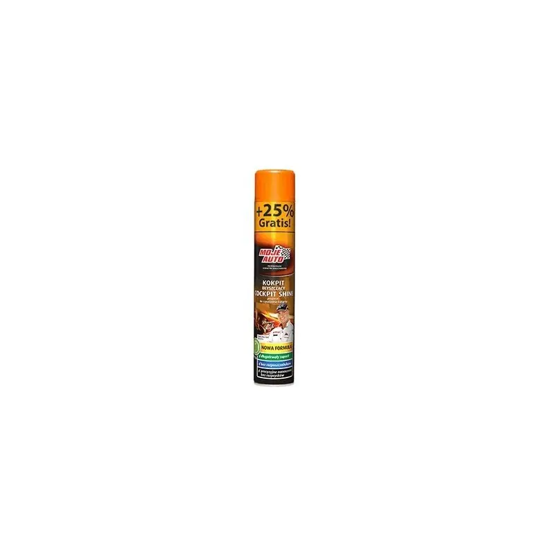 Łatwy zwrot Kokpit spray błyszczący Jabłko MOJE AUTO - 600 ml + 25% PROMOCJA