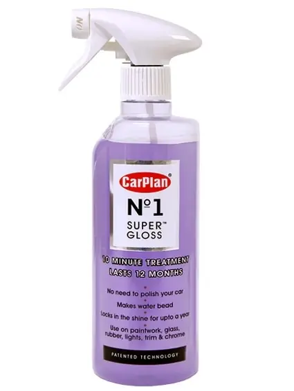 CarPlan No1 Super Gloss - Super połysk i ochrona do 12 miesięcy - Atomizer - 600ml Cena promocyjna