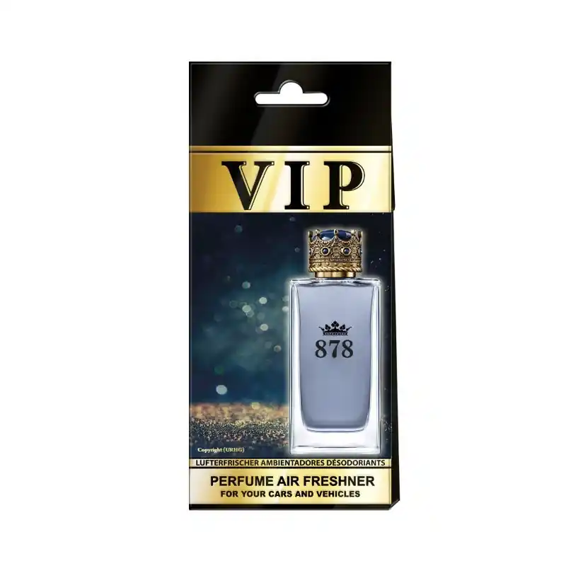Zapach samochodowy VIP 878, męski (CARIBI) - 1/10 Wysoka jakość