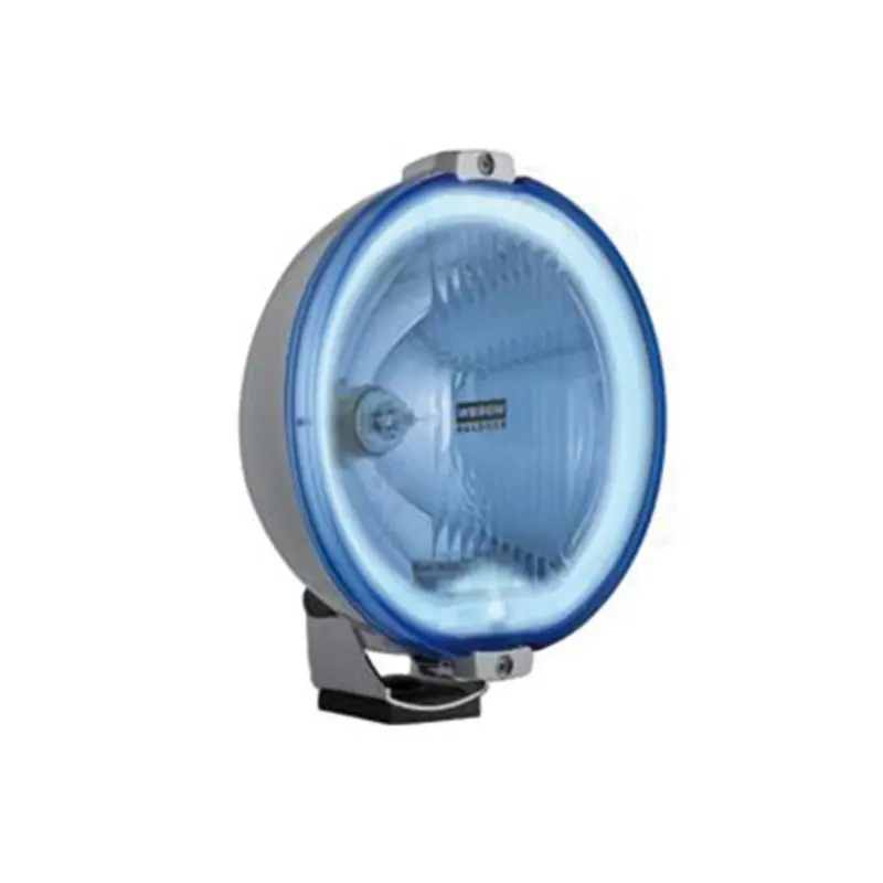 Reflektor drogowy ring błękit chrom fi 183,H3+pozycja żar. T4W/LED 12V Hit cenowy