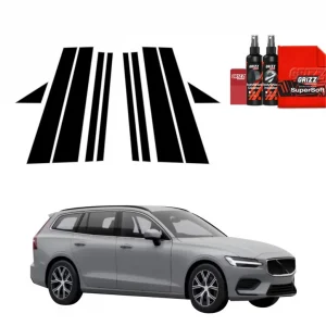 10w1 Czarna folia na słupki do Volvo V60 (2026) Bestseller