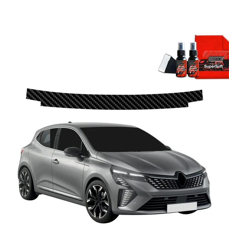 Folia karbonowa na próg bagażnika do Renault Clio (2020-2024) Oferta limitowana