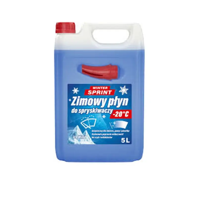 Nie przegap ZIMOWY PŁYN DO SPRYSKIWACZY 5L -20 STOPNI
