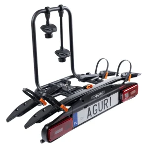 Nowość Aguri Active Bike PRO 2 Black bagażnik rowerowy na hak do przewozu 2 rowerów
