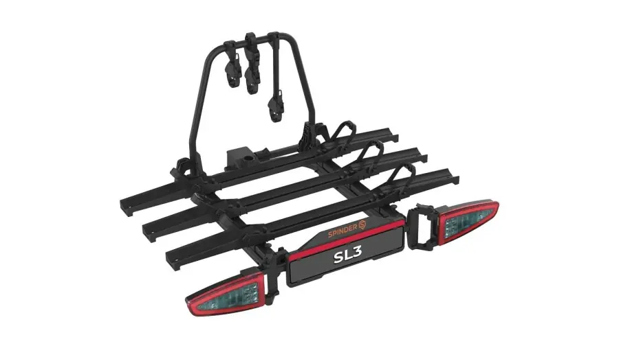 Oferta limitowana Bagażnik platforma rowerowa na hak SPINDER SL3 przesuwny i składany bus van